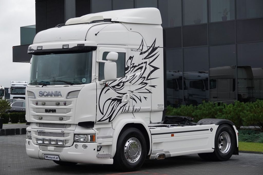 Scania R 580 / V8 / RETARDER / CAŁA NA PODUSZKACH - Tractor unit: picture 2 Scania R 580 / V8 / RETARDER / CAŁA NA PODUSZKACH - Tractor unit: picture 2