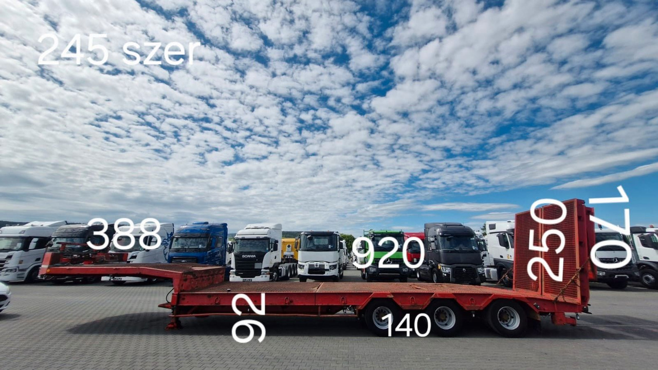 VEREM NACZEPA LAWETA NISKOPODWOZIE / NAJAZDY HYD - Low loader semi-trailer: picture 2 VEREM NACZEPA LAWETA NISKOPODWOZIE / NAJAZDY HYD - Low loader semi-trailer: picture 2