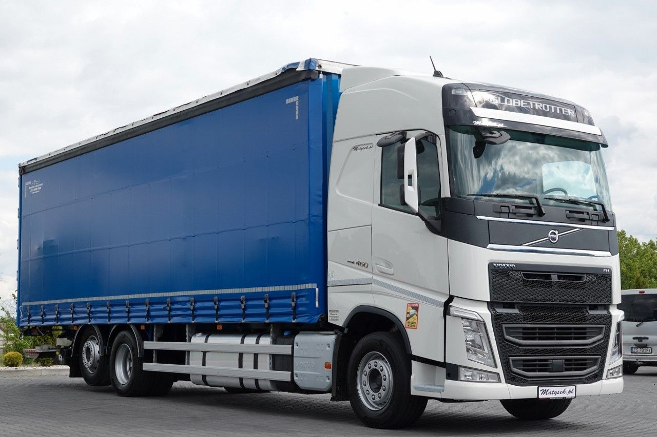 Volvo FH 460 / 6X2 / SOLÓWKA / FIRANKA 9.45 M / I-PARK - Curtain side truck: picture 4 Volvo FH 460 / 6X2 / SOLÓWKA / FIRANKA 9.45 M / I-PARK - Curtain side truck: picture 4