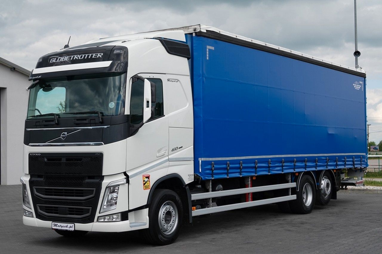 Volvo FH 460 / 6X2 / SOLÓWKA / FIRANKA 9.45 M / I-PARK - Curtain side truck: picture 1 Volvo FH 460 / 6X2 / SOLÓWKA / FIRANKA 9.45 M / I-PARK - Curtain side truck: picture 1
