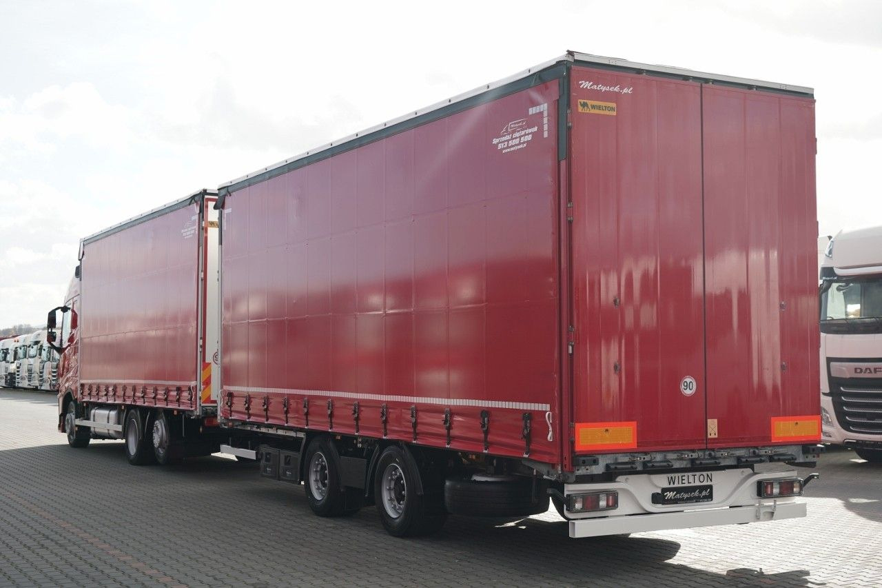 Volvo FH 460 / ZESTAW TANDEM / 120 M3 / PRZEJAZDOWY / - Curtain side truck: picture 2 Volvo FH 460 / ZESTAW TANDEM / 120 M3 / PRZEJAZDOWY / - Curtain side truck: picture 2