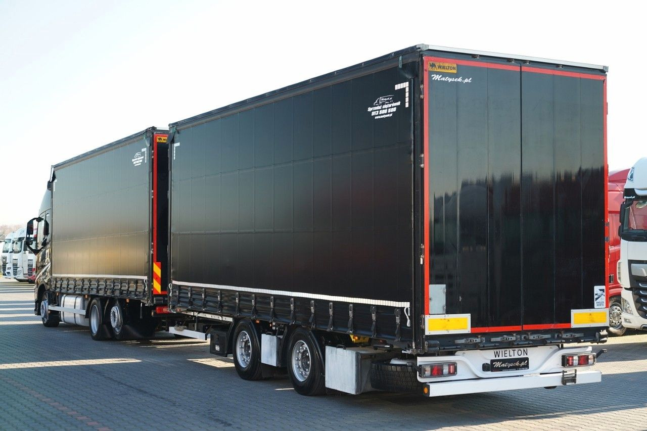 Volvo FH 460 / ZESTAW TANDEM / 120 M3 / PRZEJAZDOWY / - Curtain side truck: picture 2 Volvo FH 460 / ZESTAW TANDEM / 120 M3 / PRZEJAZDOWY / - Curtain side truck: picture 2