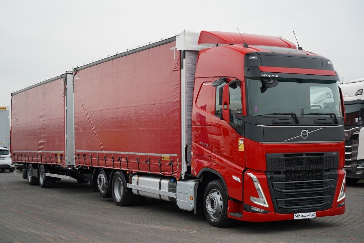 Volvo FH 460 / ZESTAW TANDEM / 120 M3 / PRZEJAZDOWY / - Curtain side truck: picture 5 Volvo FH 460 / ZESTAW TANDEM / 120 M3 / PRZEJAZDOWY / - Curtain side truck: picture 5