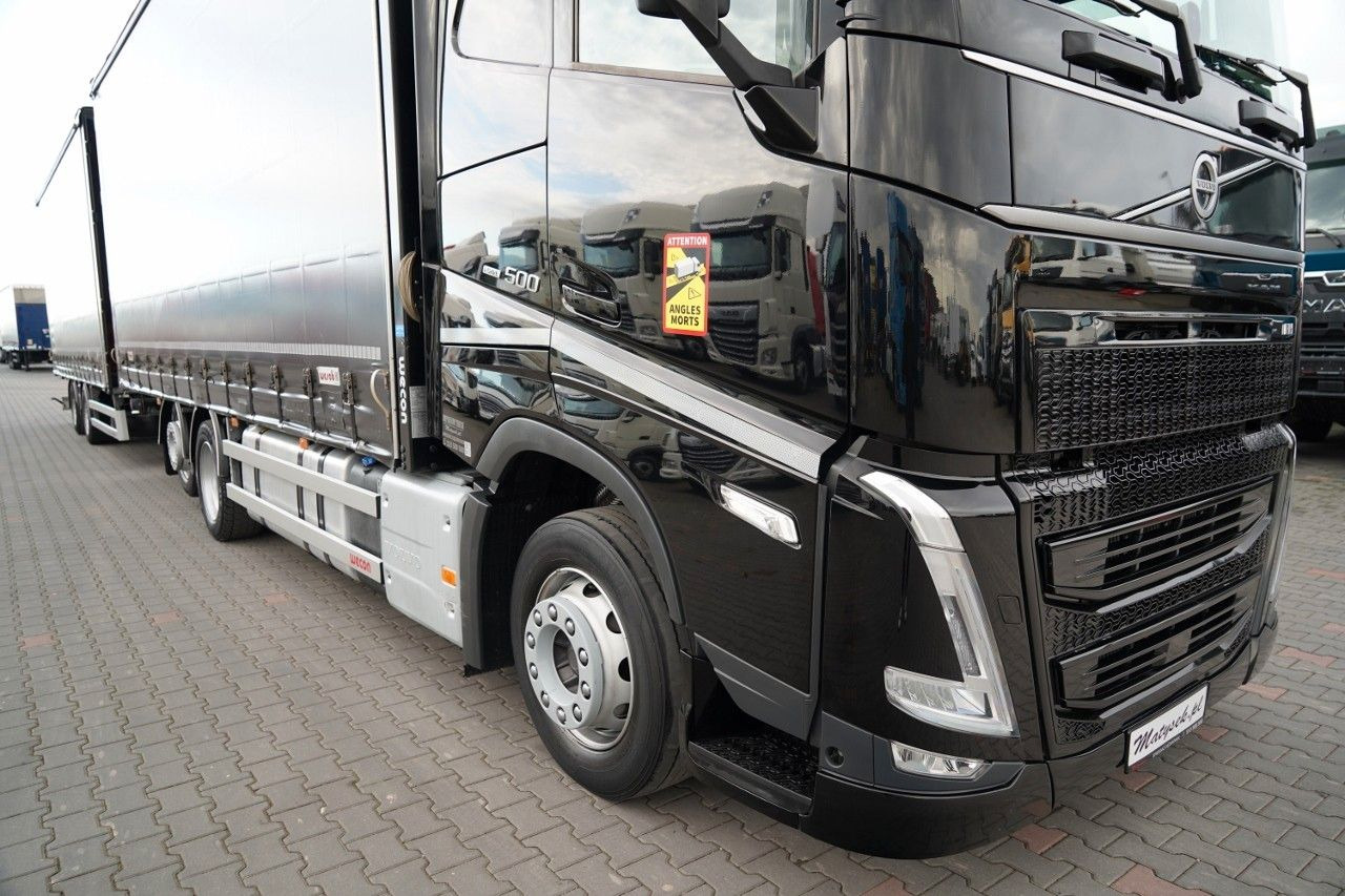Volvo FH 500 / I-SAVE / XL / ZESTAW TANDEM PRZEJAZDOWY - Curtain side truck: picture 5 Volvo FH 500 / I-SAVE / XL / ZESTAW TANDEM PRZEJAZDOWY - Curtain side truck: picture 5