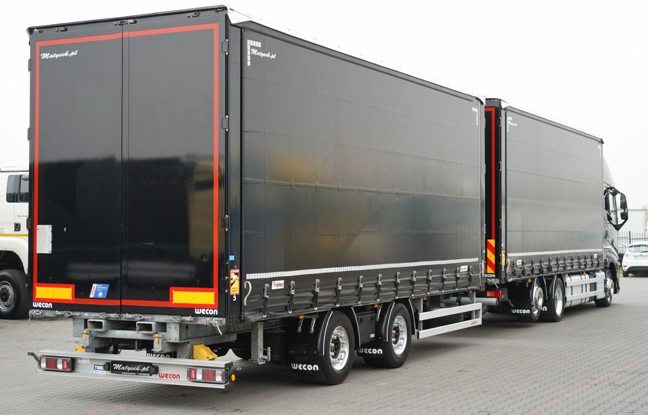 Volvo FH 500 /XXL / ZESTAW TANDEM PRZEJAZDOWY 120 M3 / - Curtain side truck, Curtainsider trailer: picture 4 Volvo FH 500 /XXL / ZESTAW TANDEM PRZEJAZDOWY 120 M3 / - Curtain side truck, Curtainsider trailer: picture 4