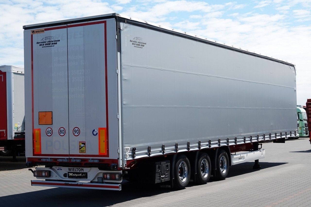 Wielton CURTAINSIDER/MEGA /COILMULD - 9M/LIFT AXLE/ SAF - Curtainsider semi-trailer: picture 4 Wielton CURTAINSIDER/MEGA /COILMULD - 9M/LIFT AXLE/ SAF - Curtainsider semi-trailer: picture 4