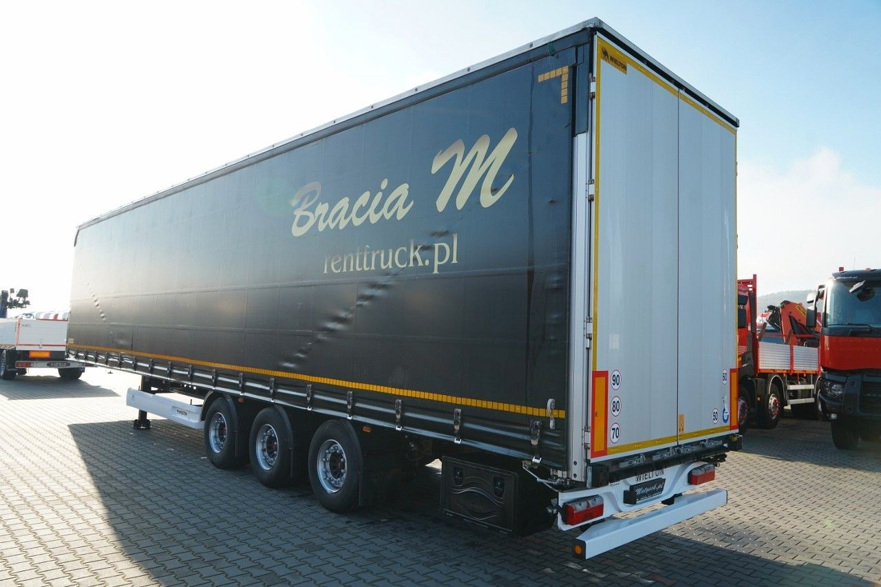 Wielton FIRANKA / MEGA / LOWDECK / MAŁO UŻYWANA / 80 TYS - Curtainsider semi-trailer: picture 5 Wielton FIRANKA / MEGA / LOWDECK / MAŁO UŻYWANA / 80 TYS - Curtainsider semi-trailer: picture 5