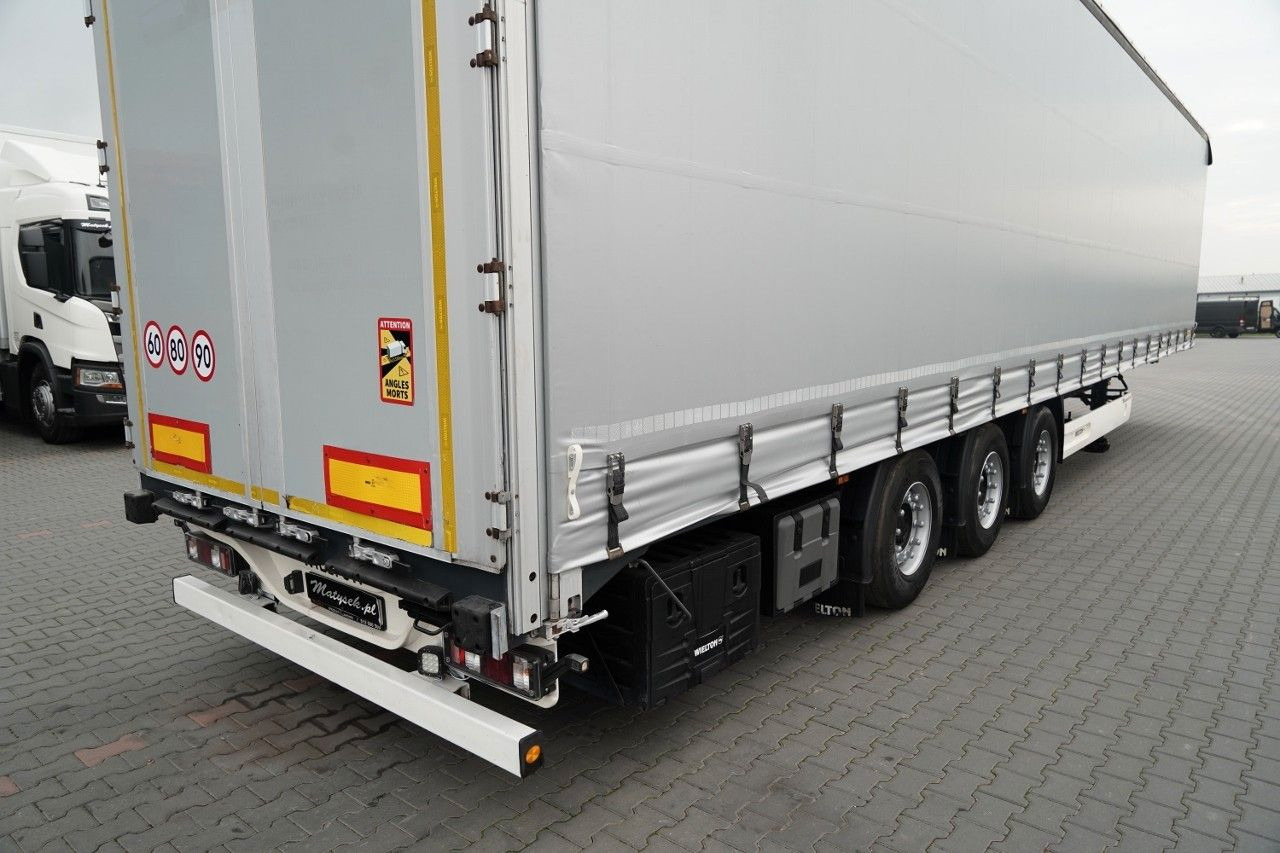 Curtainsider semi-trailer Wielton FIRANKA / MEGA / LOWDECK / OŚ PODNOSZONA / SAF: picture 13