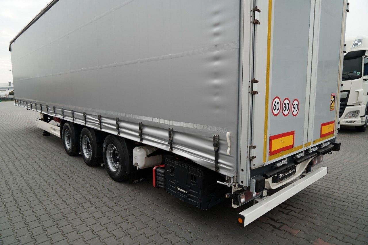 Curtainsider semi-trailer Wielton FIRANKA / MEGA / LOWDECK / OŚ PODNOSZONA / SAF: picture 11
