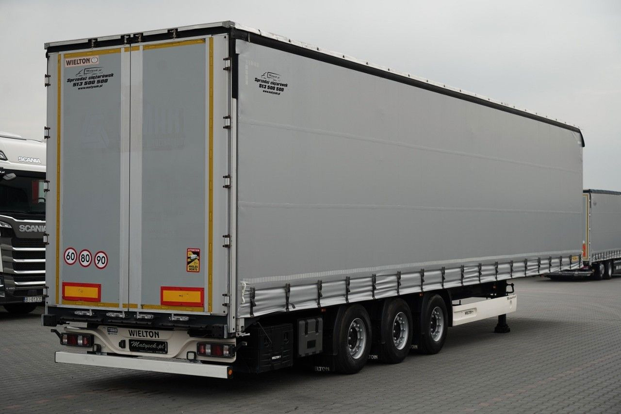 Curtainsider semi-trailer Wielton FIRANKA / MEGA / LOWDECK / OŚ PODNOSZONA / SAF: picture 6
