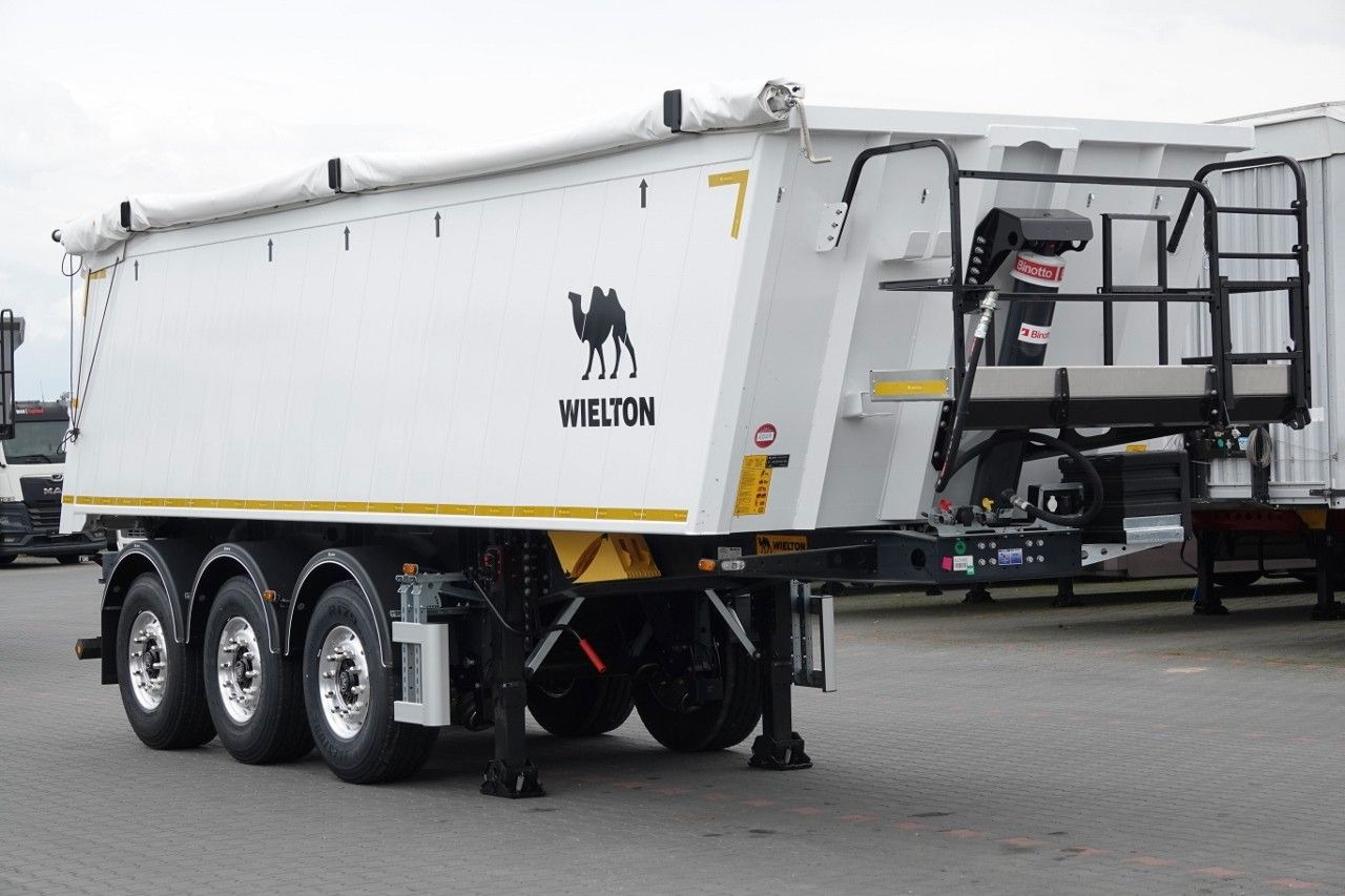 Tipper semi-trailer Wielton WYWROTKA ALUMINIOWA 30 M3 / FABRYCZNIE NOWA 2025: picture 7