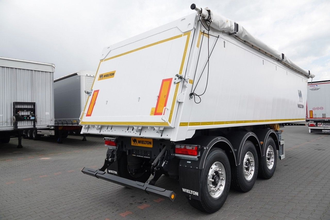 Tipper semi-trailer Wielton WYWROTKA ALUMINIOWA 30 M3 / FABRYCZNIE NOWA 2025: picture 9
