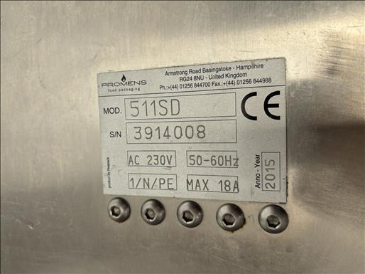 Promens 511SD Tray sealer - Packaging machinery: picture 5 Promens 511SD Tray sealer - Packaging machinery: picture 5
