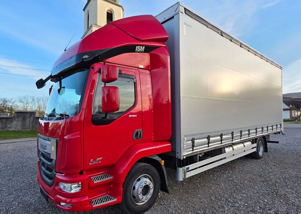 DAF LF 290 / WINDA / 16TON DMC / 3M WYSOKOŚĆ / JUMBO / FIRANKA / SYPIALKA / AUTOMAT / JEDEN WŁAŚCICIE / EURO 6 / 2017/ SPROWADZONY / 19 PALET / DUŻA ŁADOWNOŚĆ / - Curtain side truck: picture 2 DAF LF 290 / WINDA / 16TON DMC / 3M WYSOKOŚĆ / JUMBO / FIRANKA / SYPIALKA / AUTOMAT / JEDEN WŁAŚCICIE / EURO 6 / 2017/ SPROWADZONY / 19 PALET / DUŻA ŁADOWNOŚĆ / - Curtain side truck: picture 2