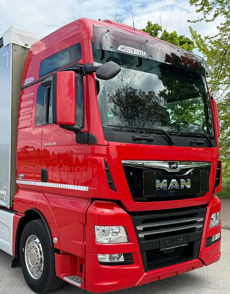 MAN TGX 26.500 / LIFT / 6X2 / KLIMA POSTOJOWA / 18PALET / E6 / FIRANKA / 18 TON ŁADOWNOŚĆ / WINDA / NISKI PRZEBIEG / JEDEN WŁAŚCICIEL / PODWIESZANA OŚ - Curtain side truck: picture 5 MAN TGX 26.500 / LIFT / 6X2 / KLIMA POSTOJOWA / 18PALET / E6 / FIRANKA / 18 TON ŁADOWNOŚĆ / WINDA / NISKI PRZEBIEG / JEDEN WŁAŚCICIEL / PODWIESZANA OŚ - Curtain side truck: picture 5