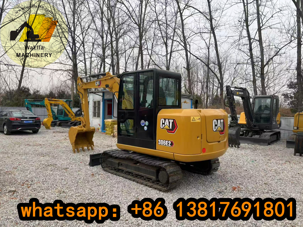 Mini excavator CAT 306E2 Caterpillar 306E excavator imported from Japan [ good ]: picture 7