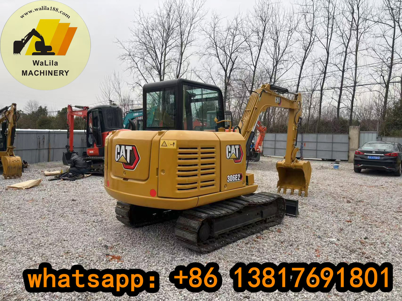 Mini excavator CAT 306E2 Caterpillar 306E excavator imported from Japan [ good ]: picture 6