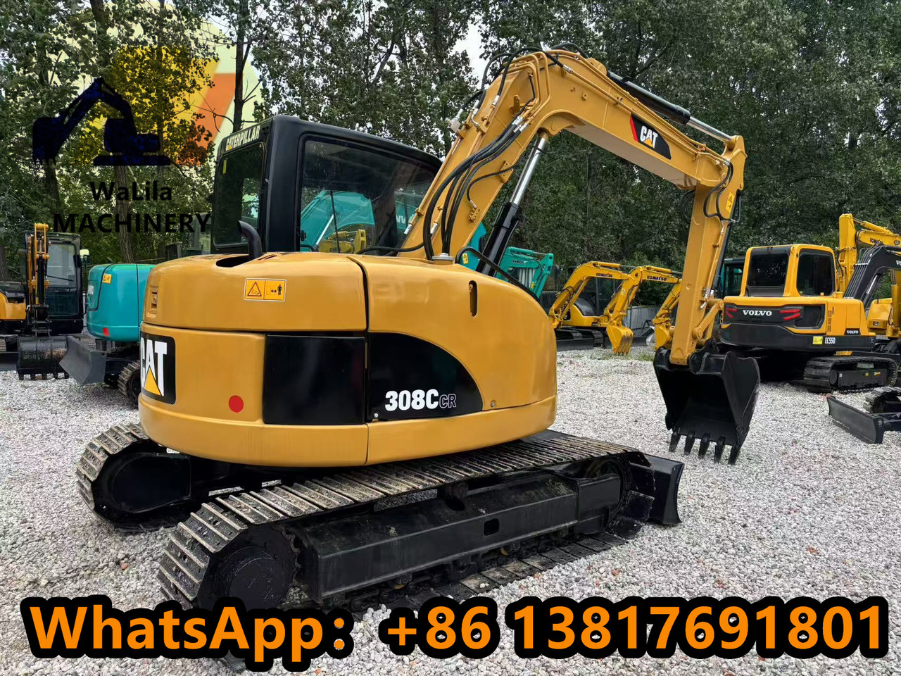 CATERPILLAR CAT308CCR - Mini excavator: picture 4 CATERPILLAR CAT308CCR - Mini excavator: picture 4