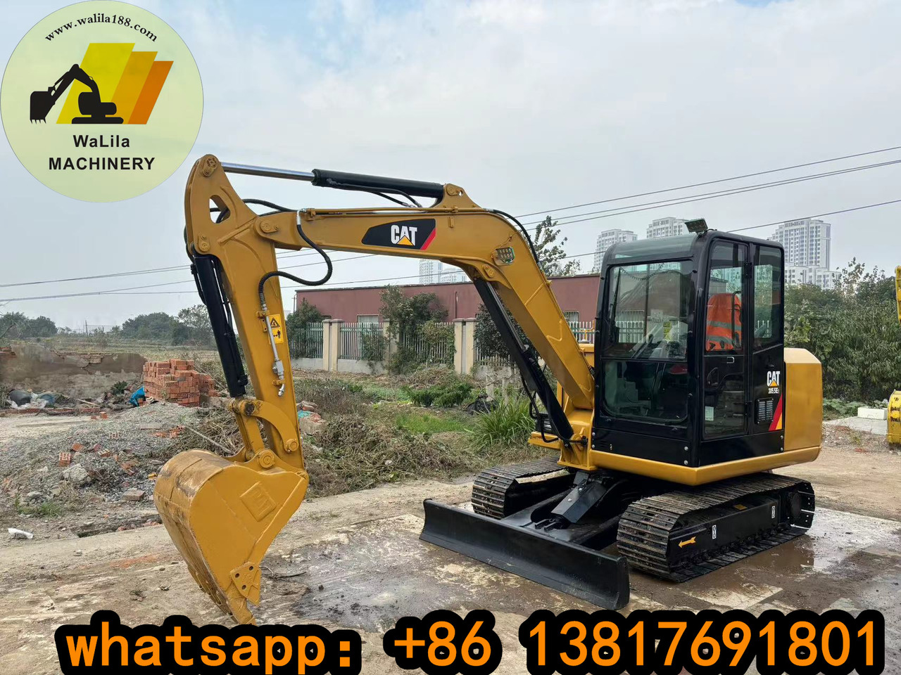 Mini excavator CATERPILLAR Caterpillar 305.5E excavator imported from Japan [ Good ]: picture 8