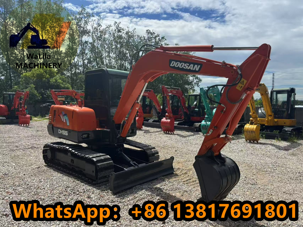 DOOSAN DH55 - Mini excavator: picture 3 DOOSAN DH55 - Mini excavator: picture 3