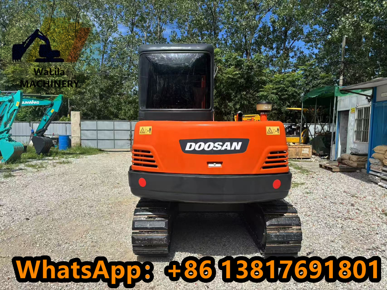 DOOSAN DH55 - Mini excavator: picture 4 DOOSAN DH55 - Mini excavator: picture 4