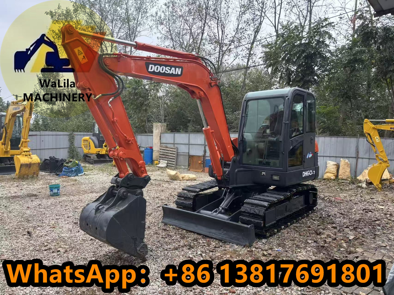 DOOSAN DH60-7 - Mini excavator: picture 5 DOOSAN DH60-7 - Mini excavator: picture 5