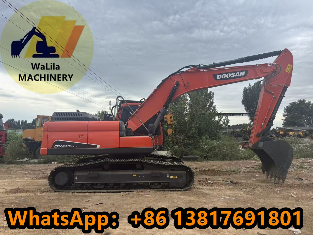 DOOSAN DX225 - Crawler excavator: picture 2 DOOSAN DX225 - Crawler excavator: picture 2