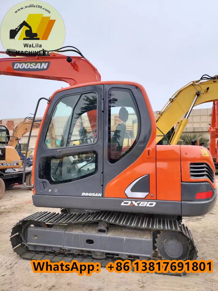 DOOSAN DX80 - Mini excavator: picture 2 DOOSAN DX80 - Mini excavator: picture 2