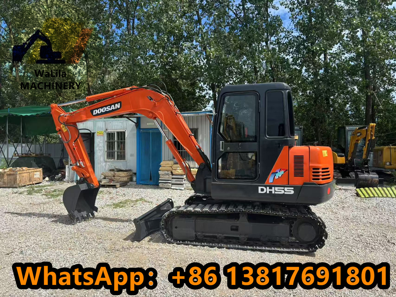 Doosan DH 55-7 DH55 (Good) - Mini excavator: picture 1 Doosan DH 55-7 DH55 (Good) - Mini excavator: picture 1