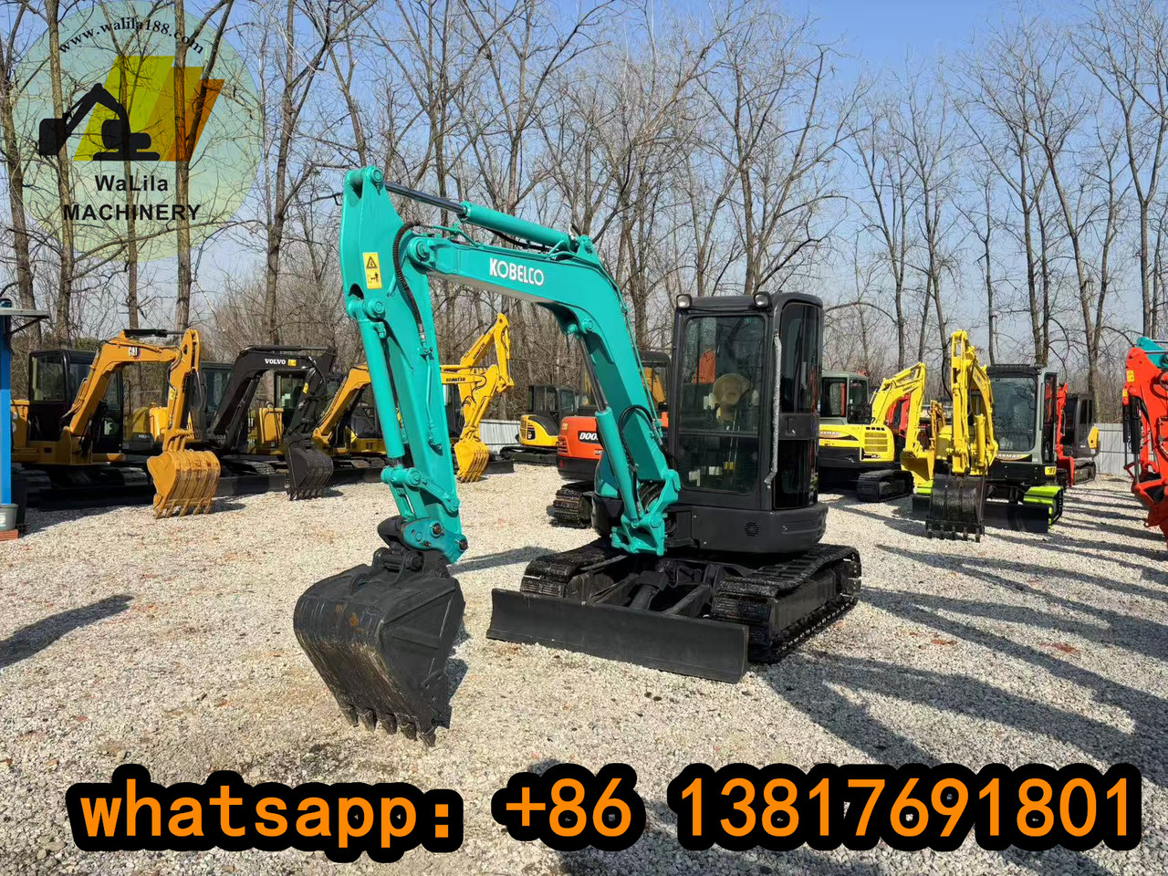 KOBELCO SK55 - Mini excavator: picture 2 KOBELCO SK55 - Mini excavator: picture 2