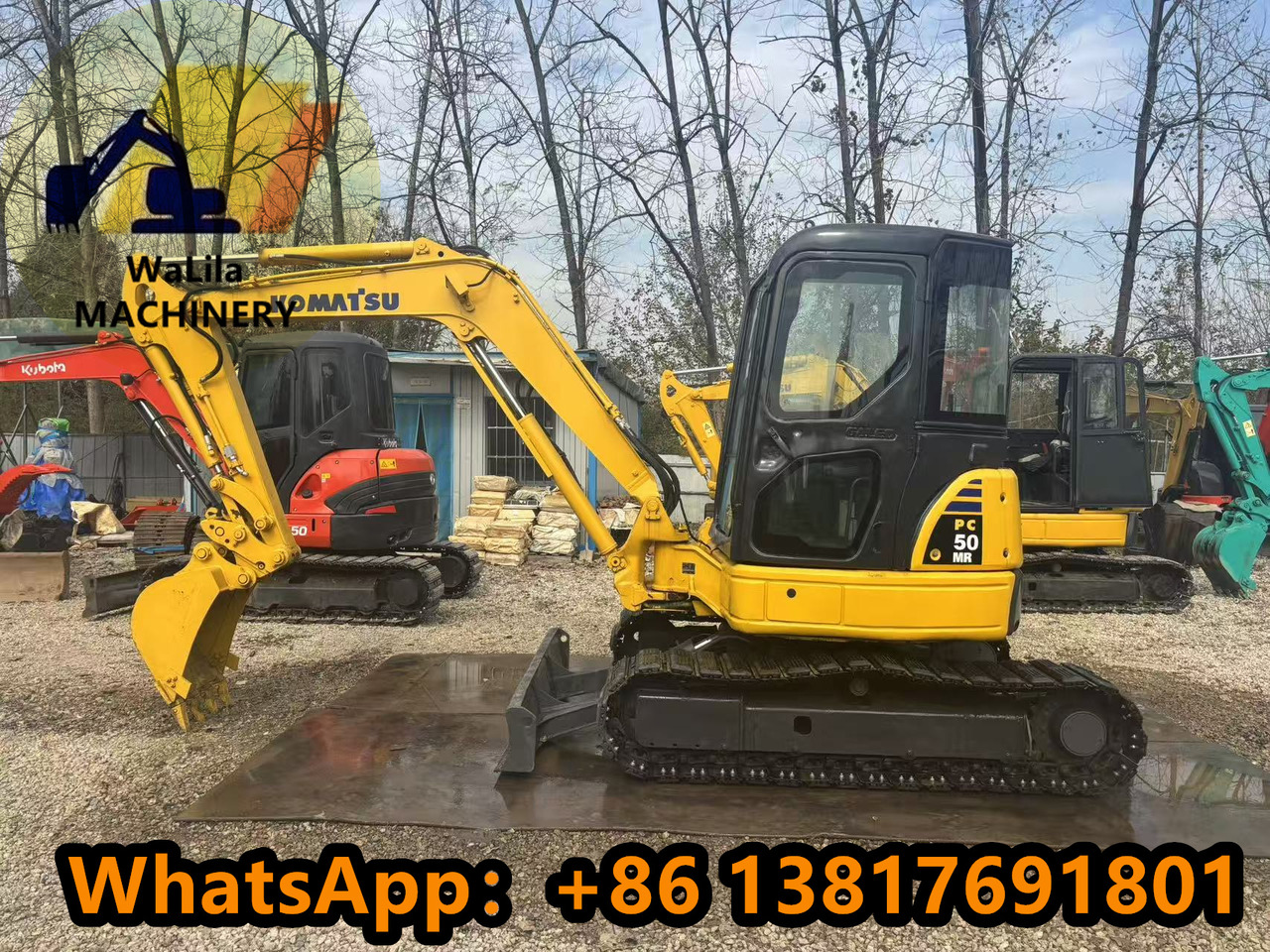 KOMATSU PC50MR-3 - Mini excavator: picture 1 KOMATSU PC50MR-3 - Mini excavator: picture 1
