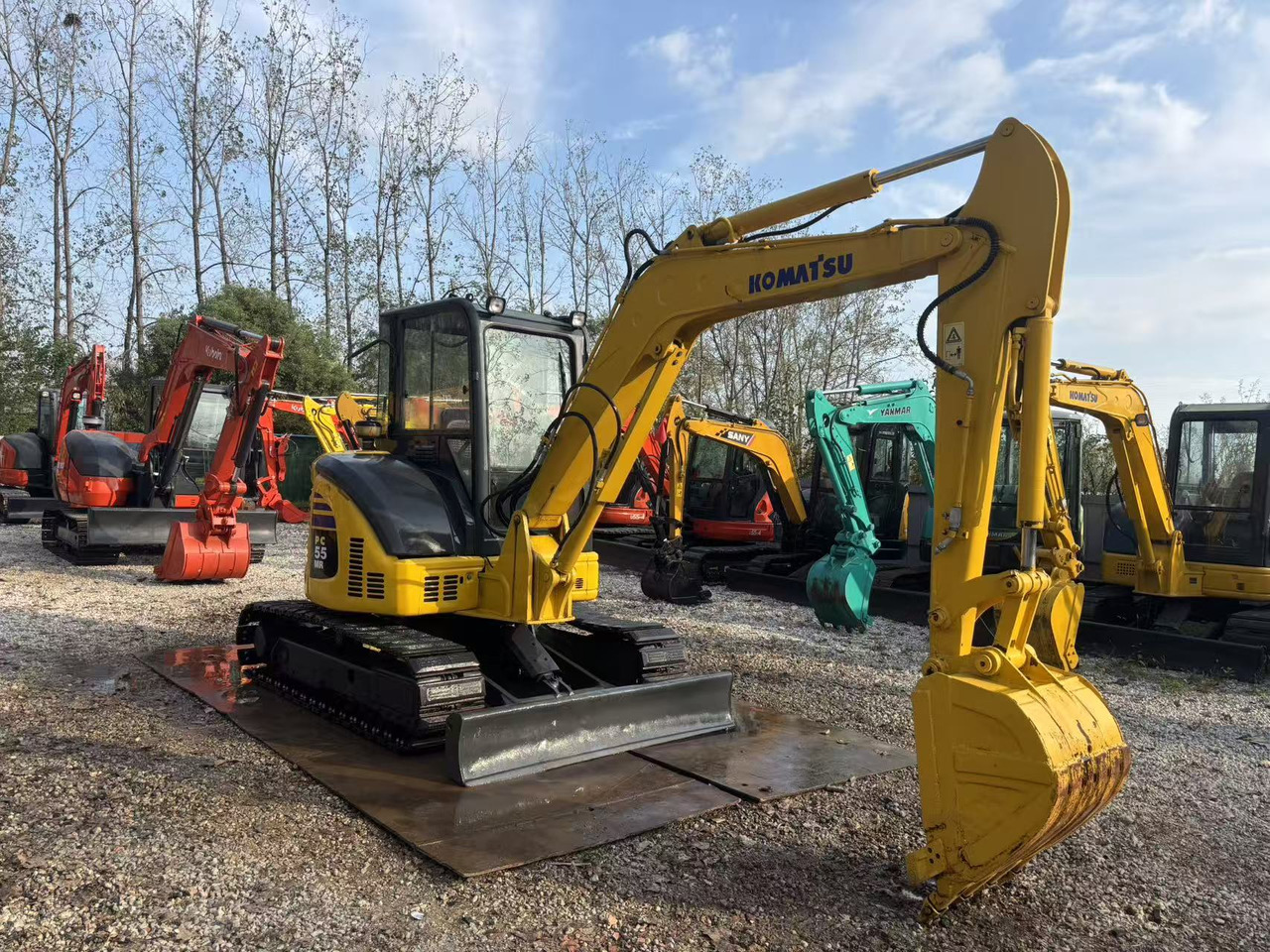 KOMATSU PC55MR-3 - Mini excavator: picture 5 KOMATSU PC55MR-3 - Mini excavator: picture 5