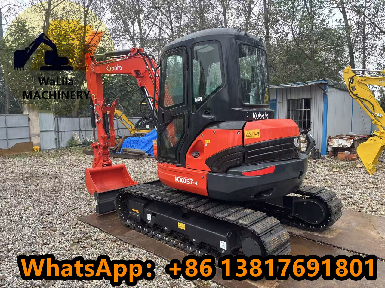 KUBOTA KX057-4 - Mini excavator: picture 4 KUBOTA KX057-4 - Mini excavator: picture 4