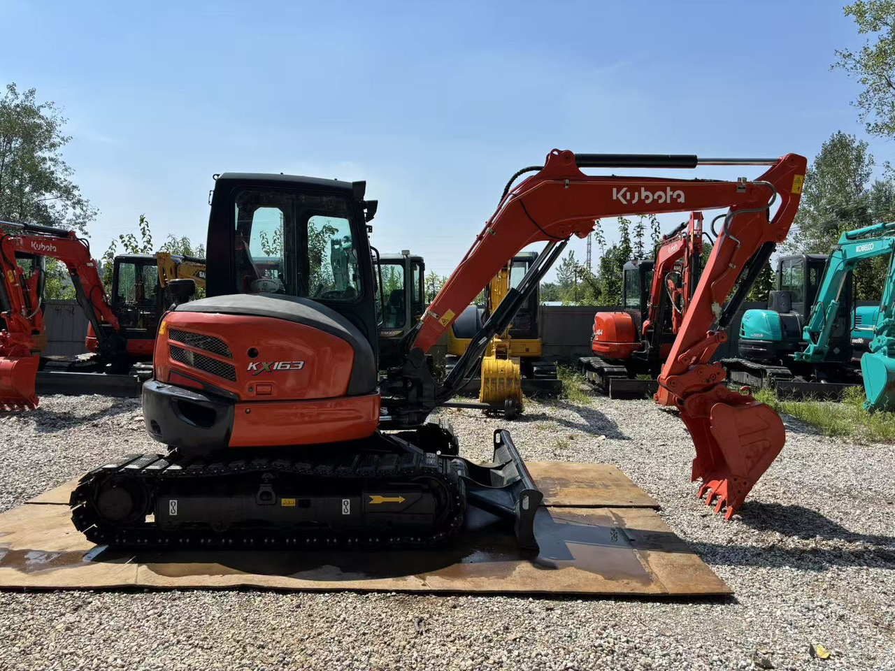 KUBOTA KX163-5 - Mini excavator: picture 1 KUBOTA KX163-5 - Mini excavator: picture 1