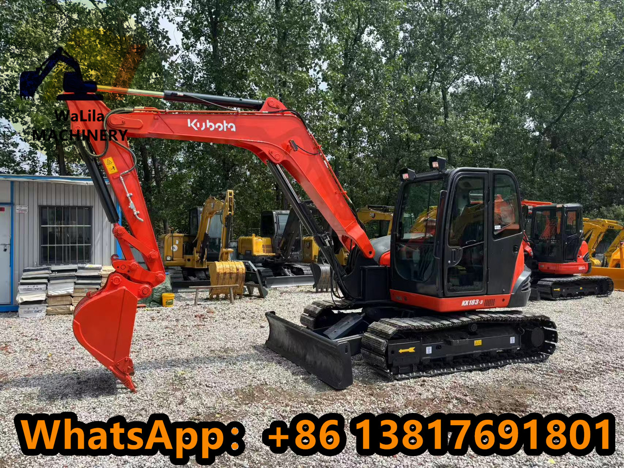 KUBOTA KX183-5 - Mini excavator: picture 2 KUBOTA KX183-5 - Mini excavator: picture 2