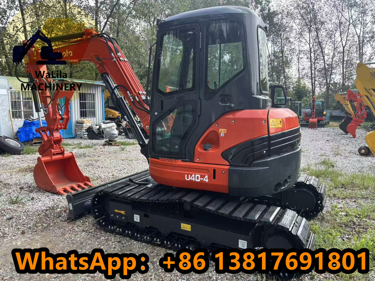 KUBOTA U40 - Mini excavator: picture 3 KUBOTA U40 - Mini excavator: picture 3