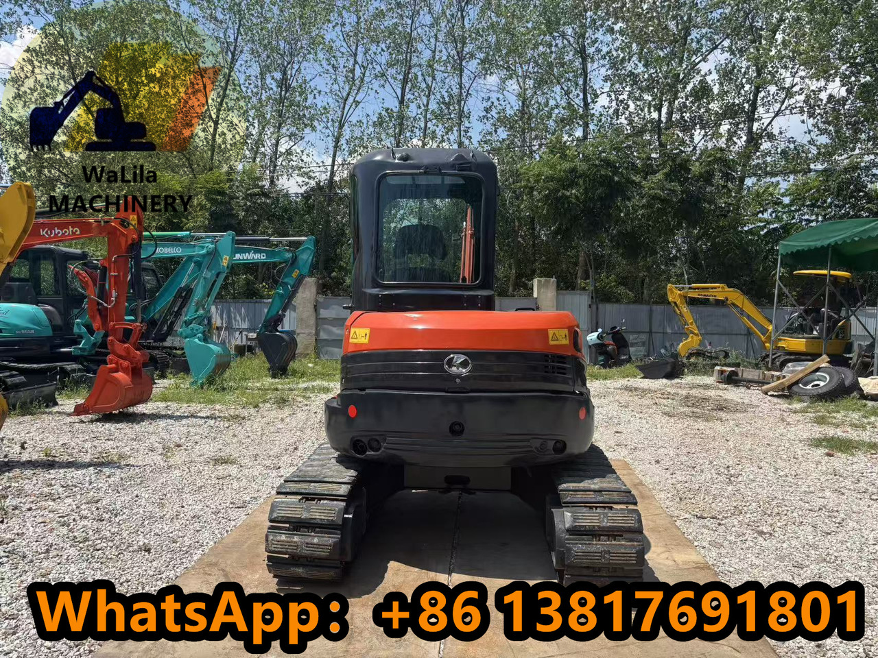 KUBOTA U55-4 (GOOD) - Mini excavator: picture 3 KUBOTA U55-4 (GOOD) - Mini excavator: picture 3