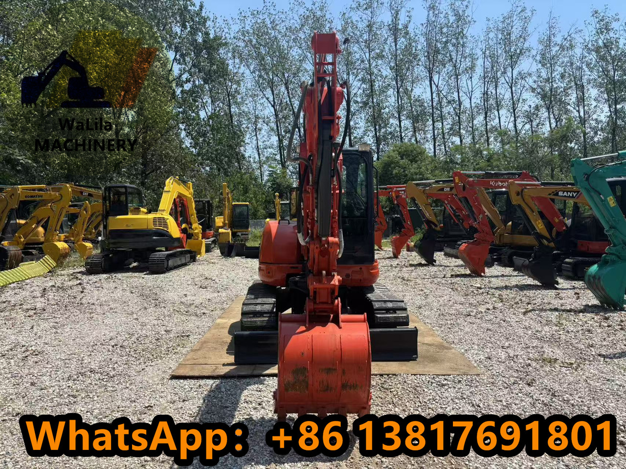 KUBOTA U55-4 (GOOD) - Mini excavator: picture 5 KUBOTA U55-4 (GOOD) - Mini excavator: picture 5