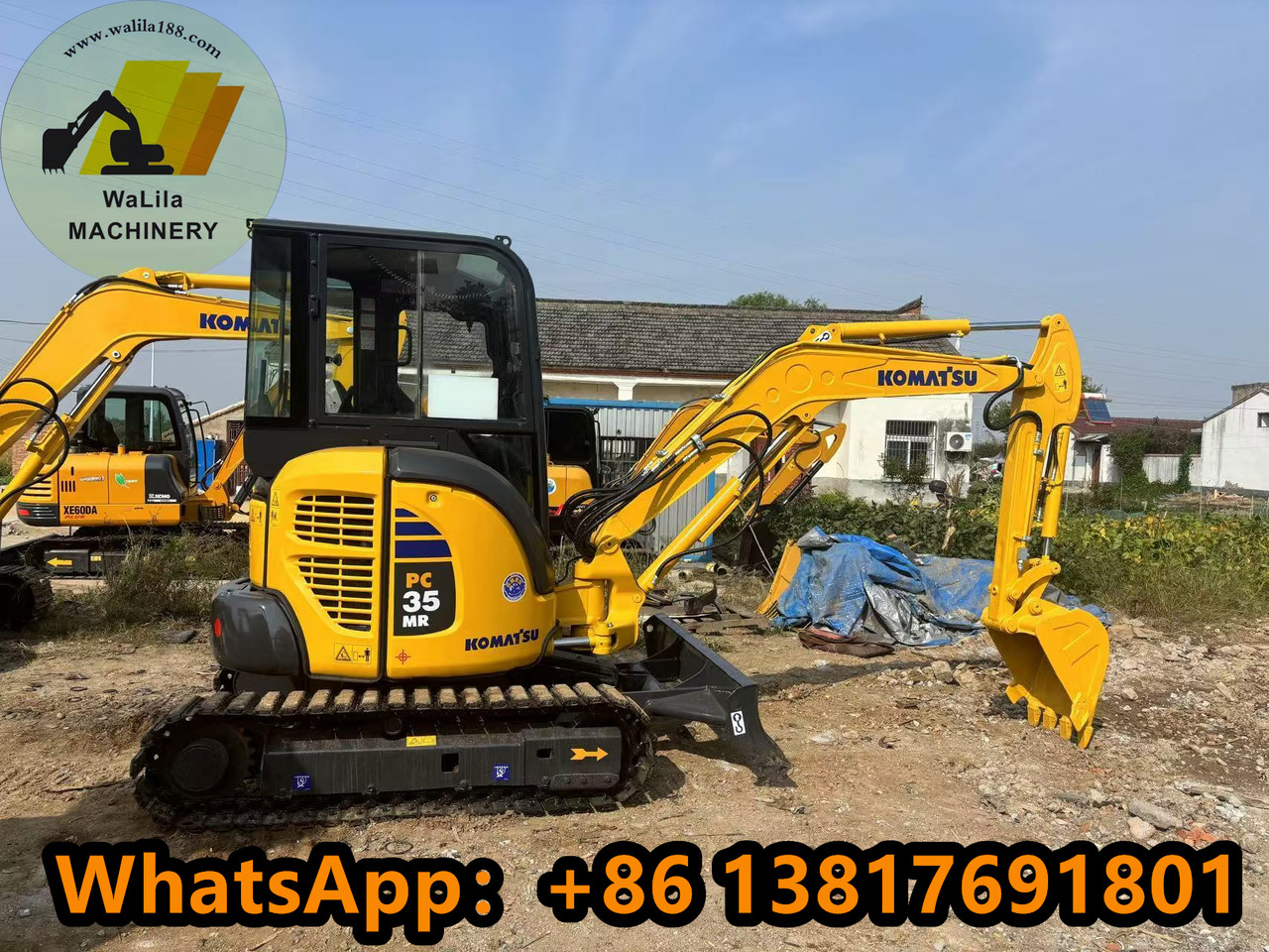 Mini excavator Komatsu PC 35 MR-3 Komatsu Pc30-35-40-50-55 （good）: picture 7