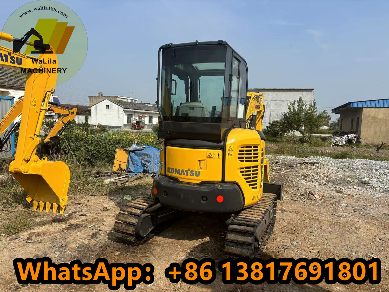 Mini excavator Komatsu PC 35 MR-3 Komatsu Pc30-35-40-50-55 （good）: picture 8