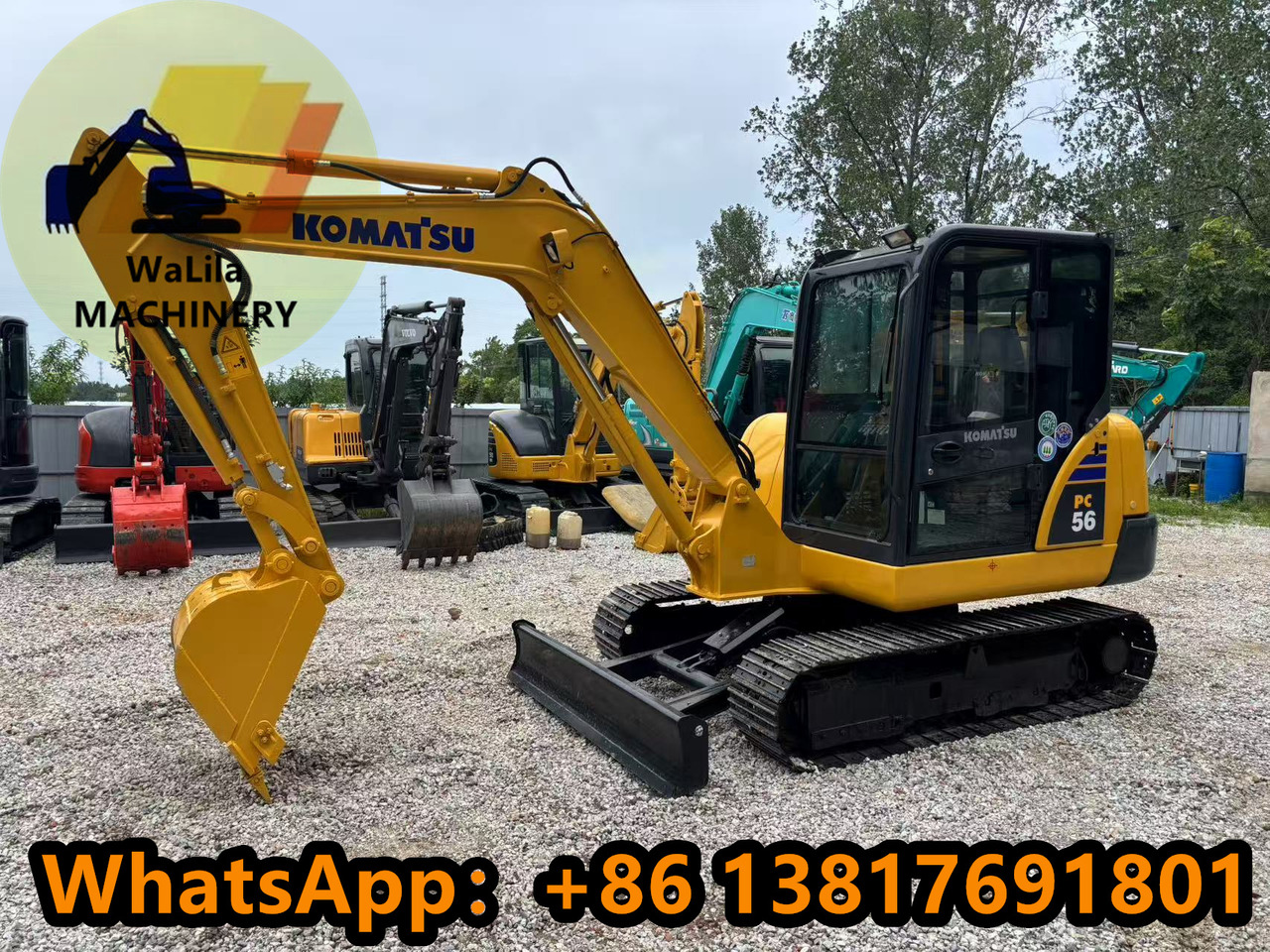 Komatsu PC 56-7 PC56-7 - Mini excavator: picture 3 Komatsu PC 56-7 PC56-7 - Mini excavator: picture 3