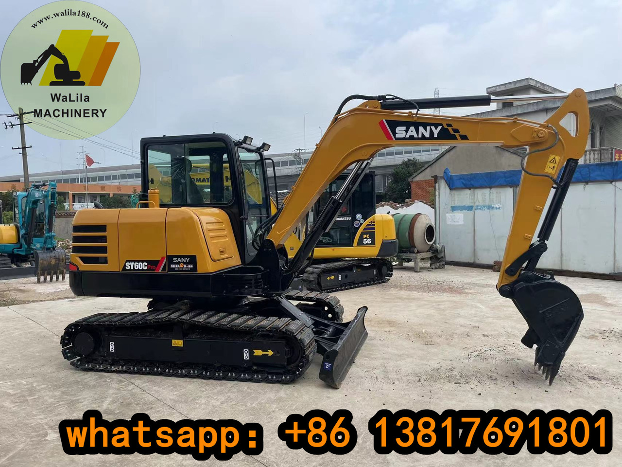 SANY SANY60C - Mini excavator: picture 1 SANY SANY60C - Mini excavator: picture 1
