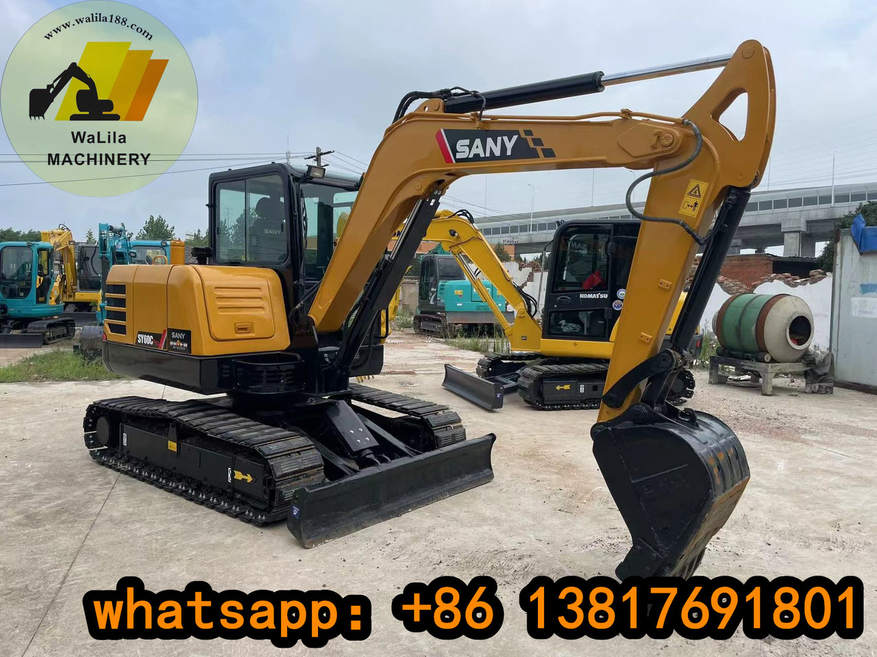 SANY SANY60C - Mini excavator: picture 2 SANY SANY60C - Mini excavator: picture 2
