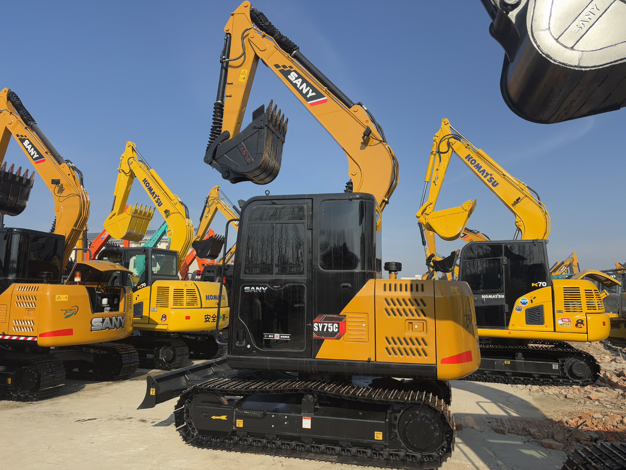 SANY SAY75 - Mini excavator: picture 3 SANY SAY75 - Mini excavator: picture 3