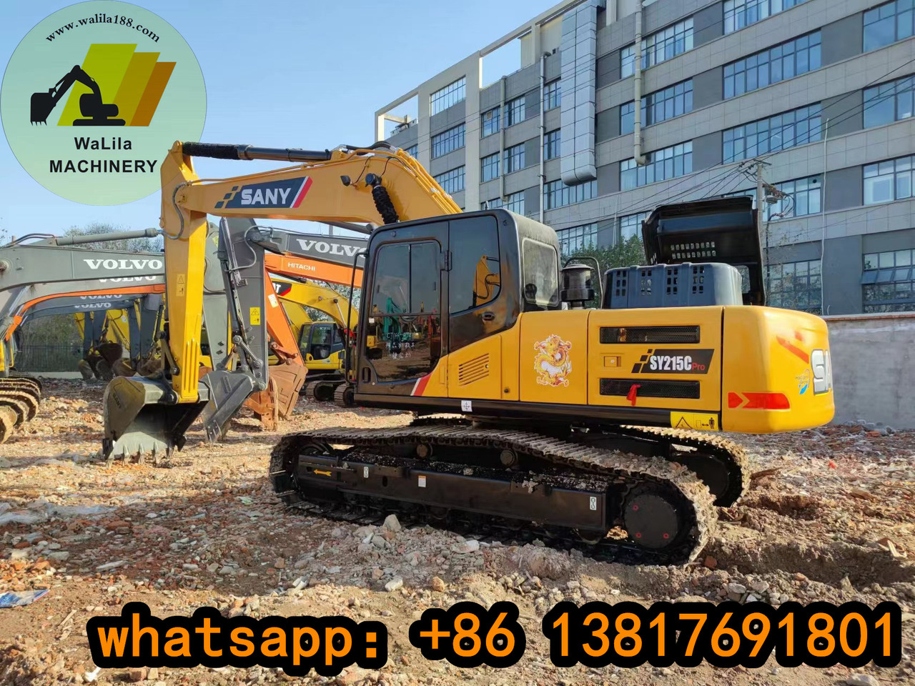 SANY SY215 - Crawler excavator: picture 1 SANY SY215 - Crawler excavator: picture 1