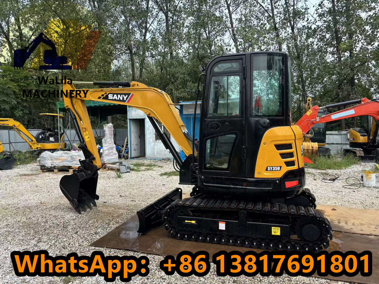 SANY SY35U - Mini excavator: picture 1 SANY SY35U - Mini excavator: picture 1