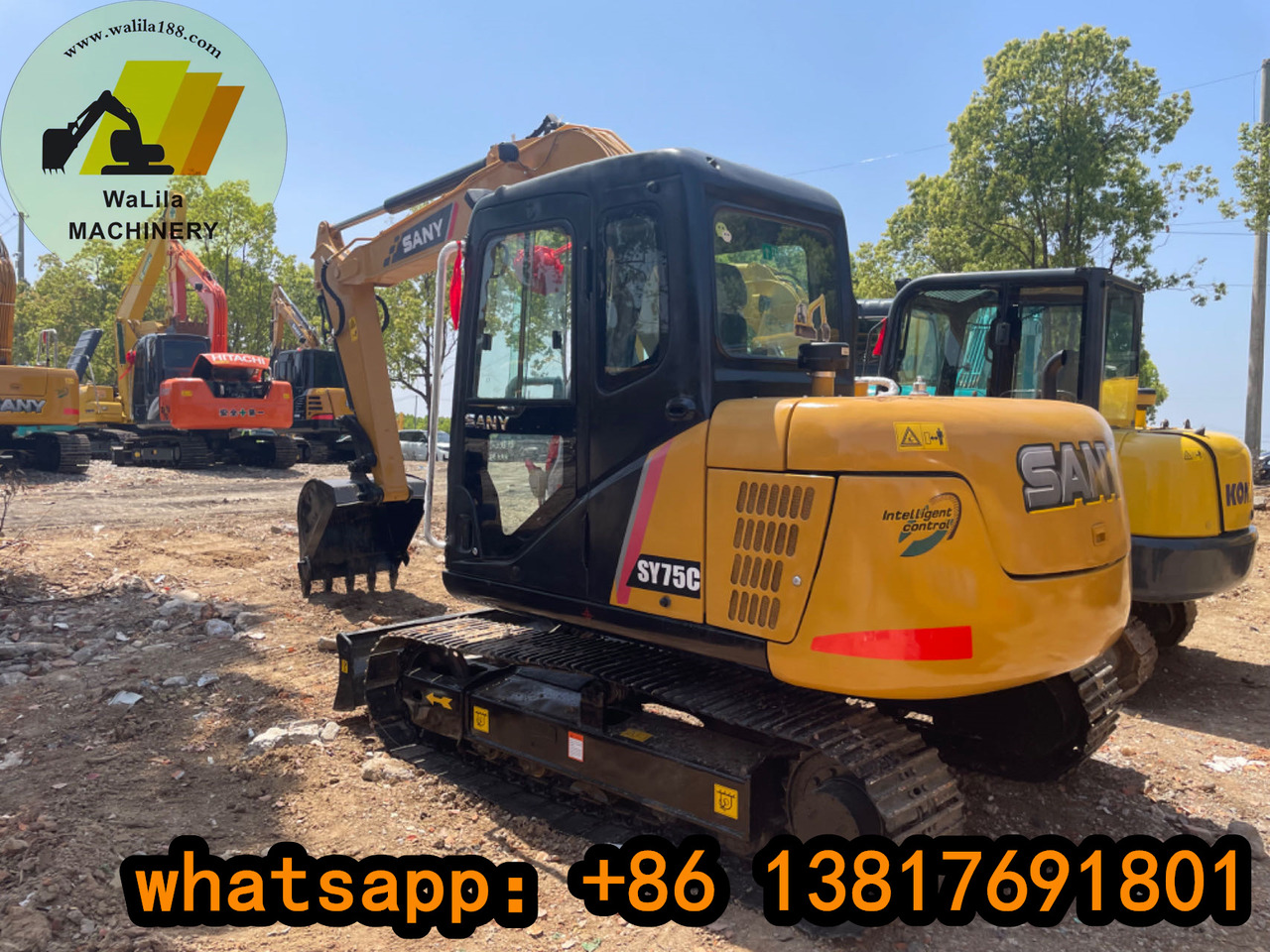 SANY SY75 - Mini excavator: picture 2 SANY SY75 - Mini excavator: picture 2