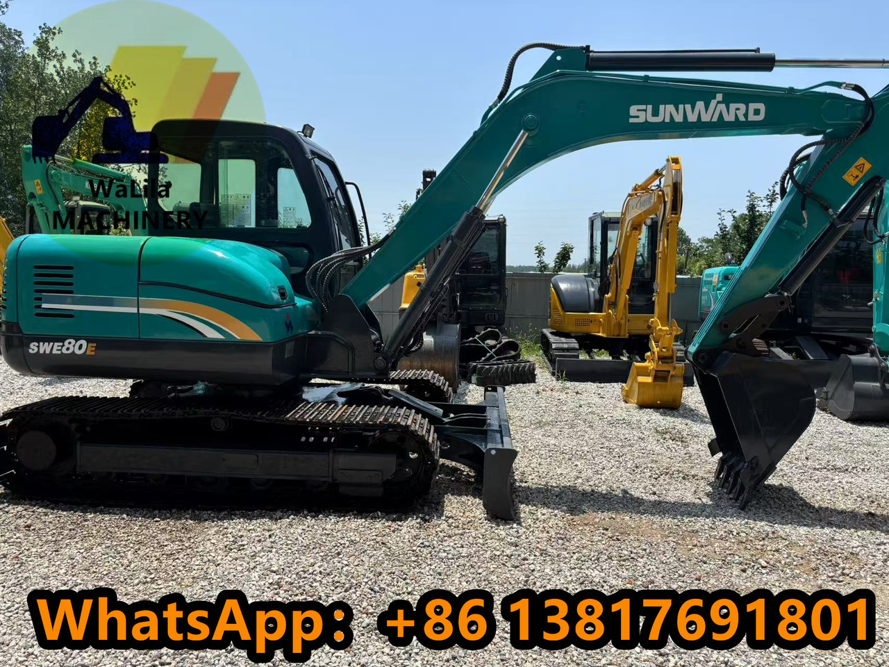 SUNWARD SWE80 - Mini excavator: picture 5 SUNWARD SWE80 - Mini excavator: picture 5