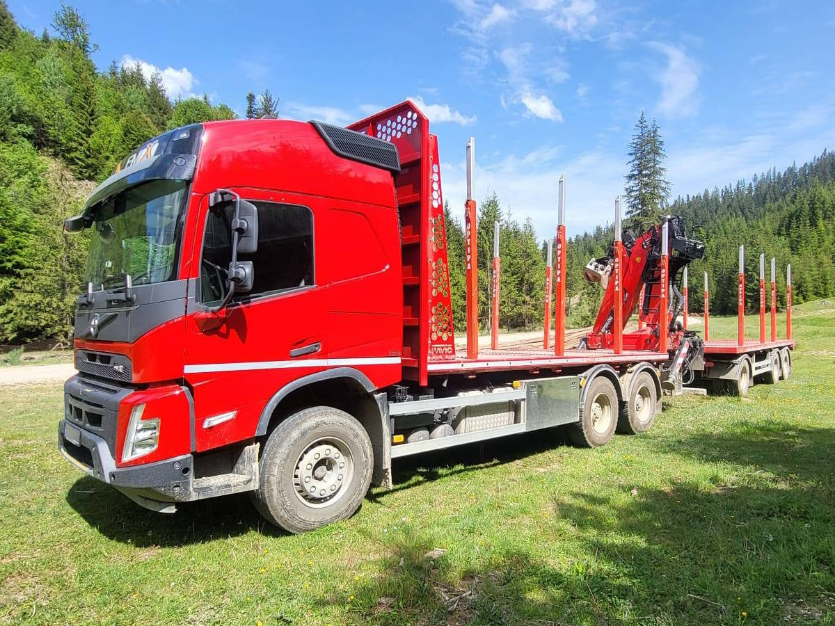 VOLVO FMX 500 - Timber truck, Crane truck: picture 1 VOLVO FMX 500 - Timber truck, Crane truck: picture 1