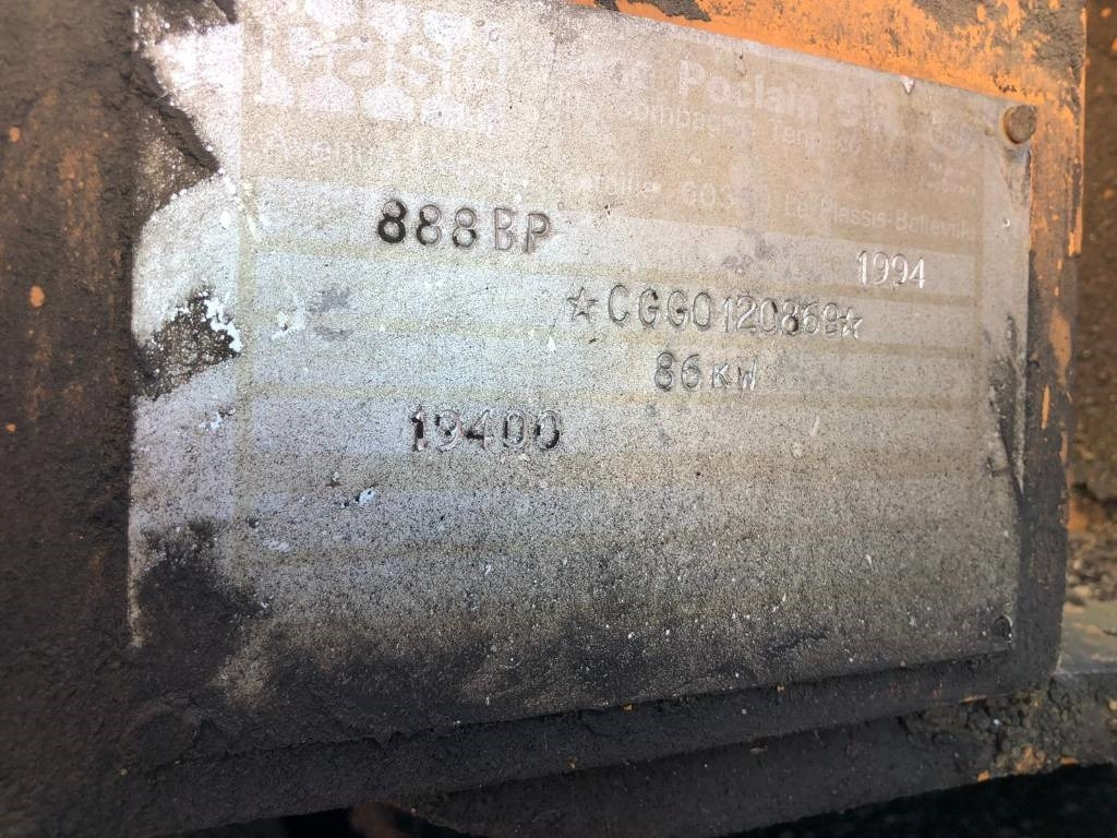 Case Poclain 888BP FOR PARTS - Wheel excavator: picture 4 Case Poclain 888BP FOR PARTS - Wheel excavator: picture 4